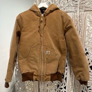 Carhartt Tan Hooded Jacket